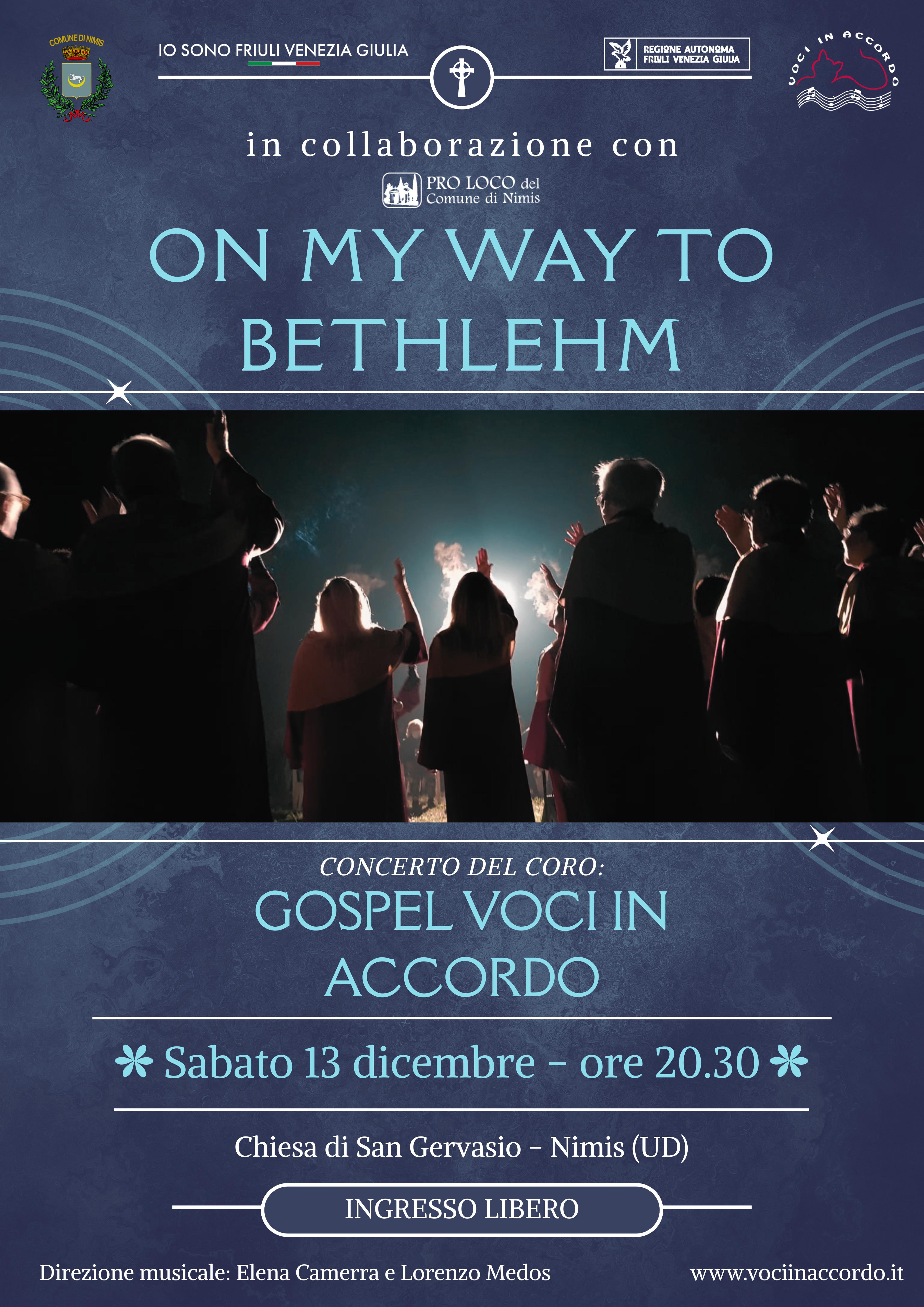 On my way to Bethlehem